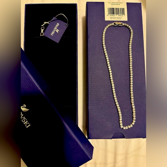 Zwarovski tennis necklace - Picture 3 of 3